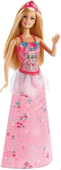 Barbie バービーフェアリーテールマジックプリンセスバービードール、ピンク