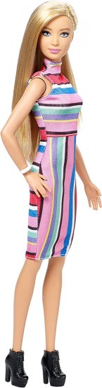 Barbie バービーファッショニスタドール68キャンディーストライプ_3