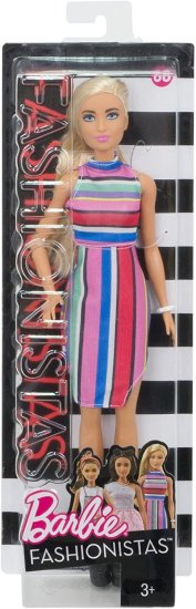 Barbie バービーファッショニスタドール68キャンディーストライプ_6