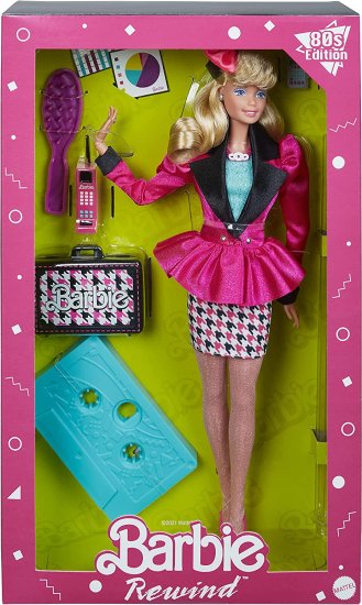 バービー　復刻版　キャリアガール　2006年製　[カスタム品] Barbie バービー Rewind 80年代版のキャリアガールドール（11.5インチ