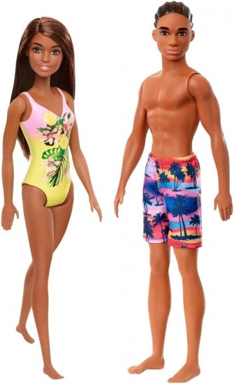 Barbie バービー＆ケンビーチ人形のバンドルには、各バービー