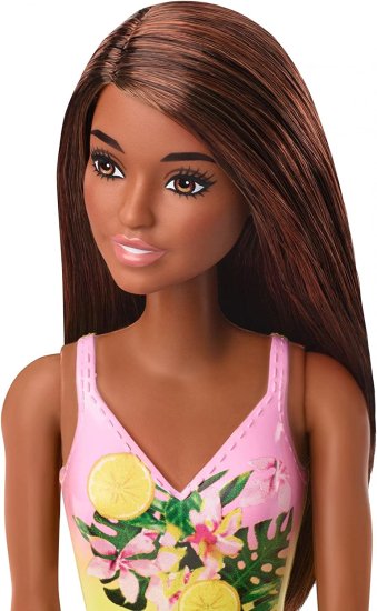 Barbie バービー＆ケンビーチ人形のバンドルには、各バービー人形と各ケン人形1個が含まれています - 暗い肌
