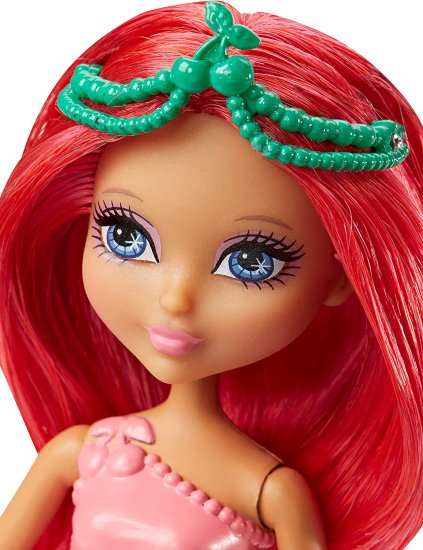 Barbie バービードリームトピアバブル 'n楽しい人魚の赤い人形_6