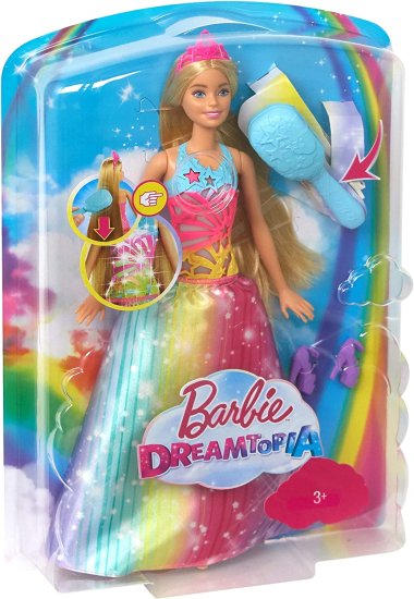 Barbie バービードリームトピアブラシ 'nスパークルプリンセス_7