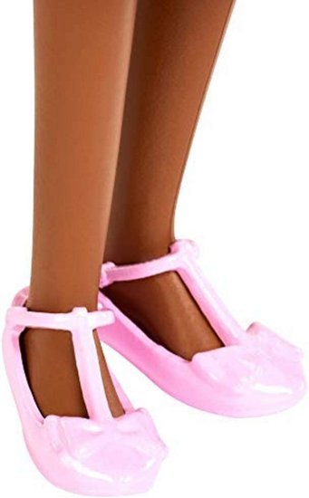 Barbie バービー人形、レインボープリンセスは、3-7歳のために、余分な長い紫と青い髪、そしてヘアブラシの外観_4