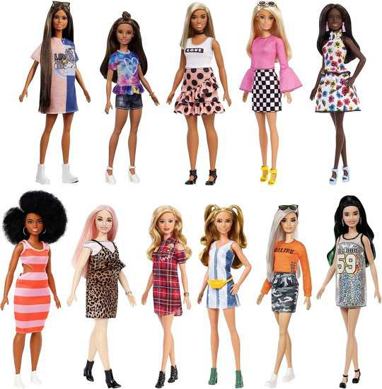 Barbie バービーファッショニスタドール56スタイルとても甘いスタイル
