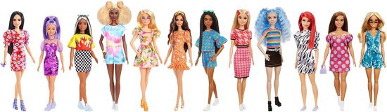 Barbie バービーファッショニスタドール56スタイルとても甘いスタイル