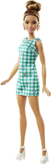 Barbie バービーファッショニスタドール50エメラルドチェックの通販は
