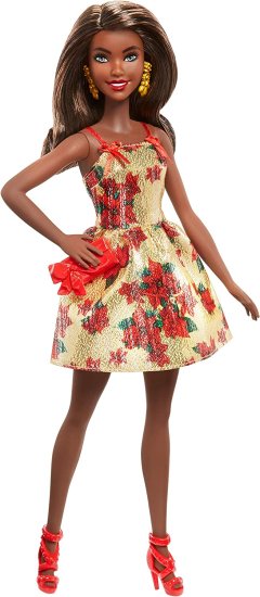 Barbie バービーアフリカ系アメリカ人ホリデー2018人形の通販は