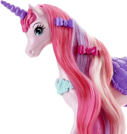 Barbie バービーのおとぎ話のエンドレスヘアキングダムユニコーン