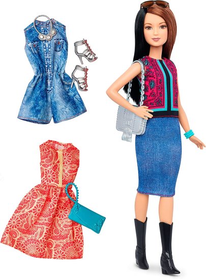 Barbie 2つの追加の衣装を持つバービーファッショニスタドール、＃41
