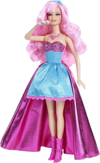 Barbie プリンセスとポップスター変換トーリ人形のバービー_3
