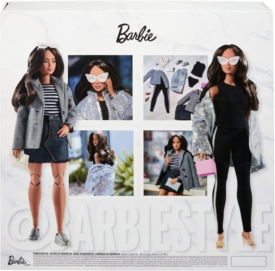 Barbie バービーの署名@バービーstyle 2つのトップ、スカート、パンツ、コート、ジャケット、2組の靴とアクセサリー、コレクターへのギフト付きの完全にポーズ