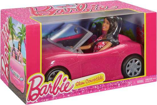 Barbie バービーアフリカ系アメリカ人のコンバーチブルと人形パックの