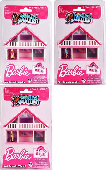 Barbie 世界最小のバービードリームハウス - （3つのバービードリームハウスすべての束）