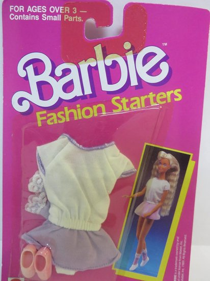 Barbie バービー Fashion Starters 1989 Issue Vintage