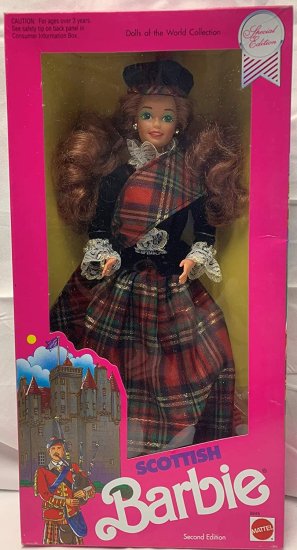 Barbie スコットランドバービー第2版(1991)