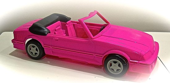 Barbie バービーピンクマスタング引退（1993）