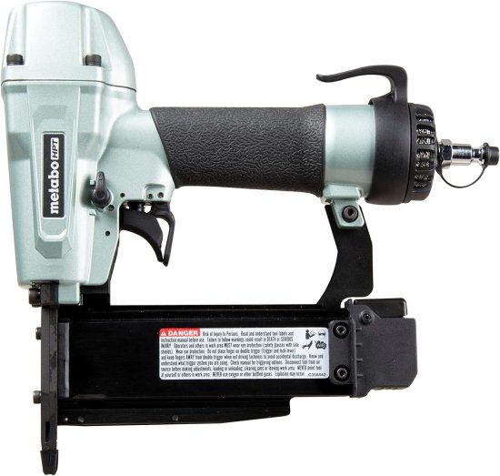 Metabo HPT Pin Nailer Kit | 23 Gauge | 1/2-Inch To 2-Inch Pin Nails | Built-In Silencer | 5 Year Warranty | NP50A