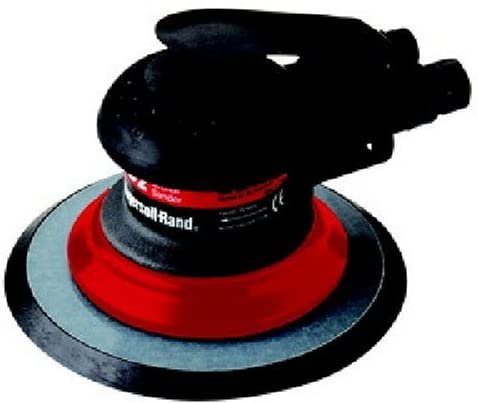 Ingersoll Rand 4152 6” Orbit Palm Pneumatic Sander with Pressure Sensitive Adhesive Pad, 12,000 RPM, Vacuum Ready, Lightweight, Composite Desig