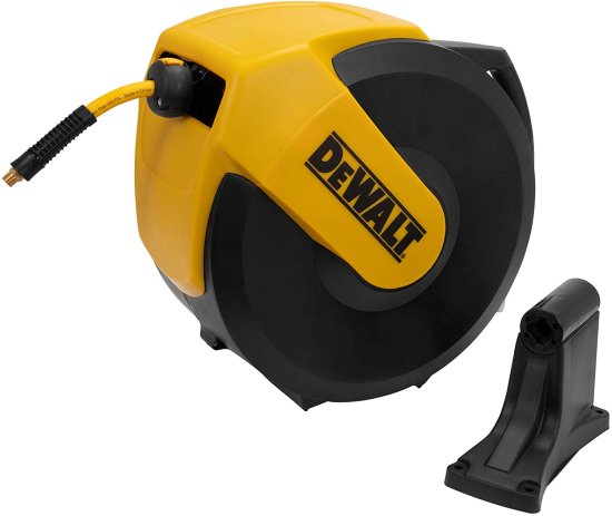 Dewalt デウォルト DXCM024-0345 Hose Reel Automatic Retraction Enclosed Air Hose Reel