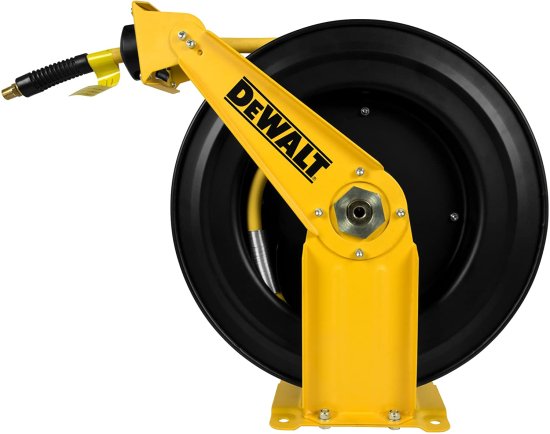 Dewalt デウォルト DXCM024-0343 Double Arm Hose Reel with 3/8” x 50’ Premium Rubber Hose_7