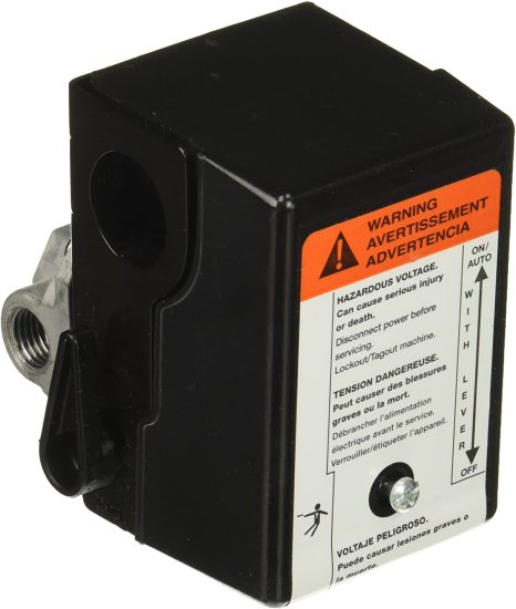 Ingersoll Rand 23474653 Pressure Switch for Single Phase Compressor