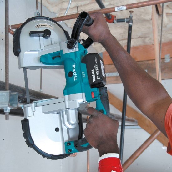 Makita マキタ XBP02TX 18V LXT Lithium-Ion Cordless Portable Band Saw Kit (5.0Ah)_7