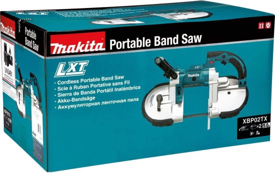 Makita マキタ XBP02TX 18V LXT Lithium-Ion Cordless Portable Band Saw Kit (5.0Ah)_9