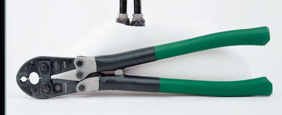 Greenlee K425K58 Crimping Tool with Kearney O and 5/8 Die Grooves