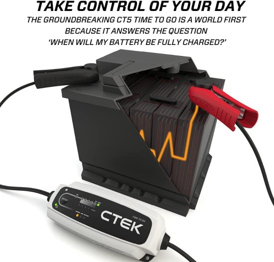 CTEK シーテック (40-255) CT5 Time To Go-12 Volt Battery Charger