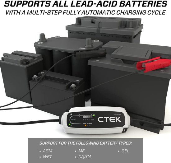 CTEK シーテック (40-255) CT5 Time To Go-12 Volt Battery Charger