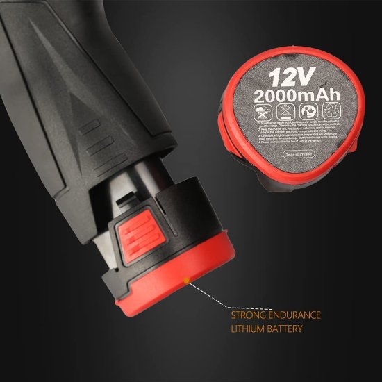 SPTA Cordless Mini Car Polisher, 12V Micro Cordless Scratches Killer Car Polisher RO/DA Mini Car Polisher for polishing, Sanding and Cleaning_5