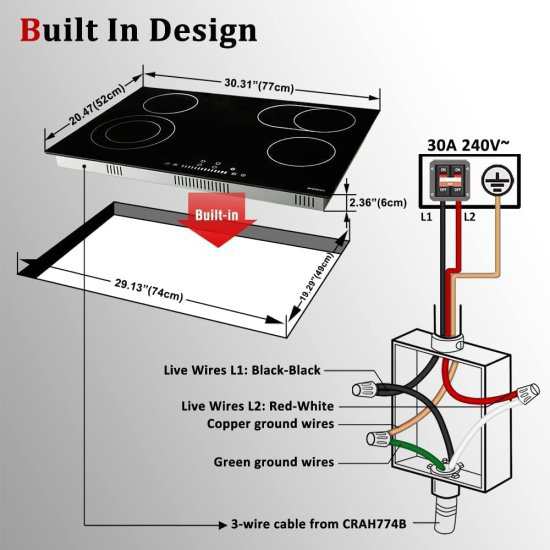 electric cook top 30