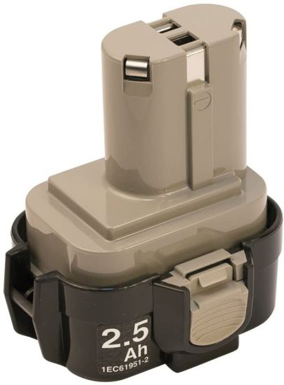 Battery Pack, 12V, NiMH, 2.6A/hr.