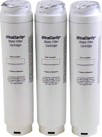 BOSCH ボッシュ Replacement 11006599 Water Filters 3 Pack Kit