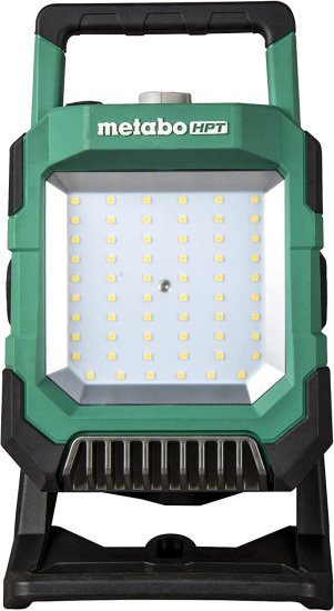Metabo HPT 18V MultiVolt? Work Light | Cordless | 4000 Lumen LED | Tool Only - No Battery | IP65 Rated | 138 Degrees of Vertical Tilt Adjustmentの通販は