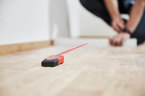 Leica DISTO D1 120ft Laser Distance Measure with Bluetooth 4.0, Black/Red_7