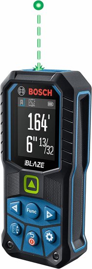 BOSCH ボッシュ GLM165-25G Green-Beam 165 Ft. Laser Measure