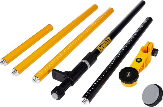 Dewalt デウォルト Laser Level Mounting Pole, 1/4-Inch Base (DW0882),6.4 x 5.75 x 31.5 inches 23,832円