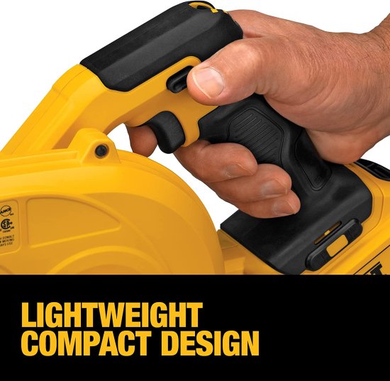 Dewalt デウォルト 20V MAX* Blower for Jobsite Kit, Compact (DCE100M1)_5
