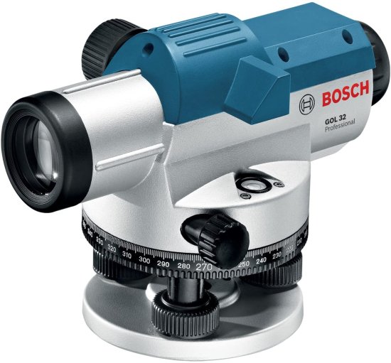 BOSCH ボッシュ GOL32 5.6 in. Automatic Optical Level Kit with a 32x Magnification Power Lens (3 Piece)