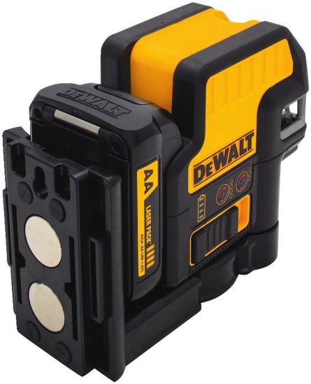 Dewalt デウォルト 12V MAX* Laser Level, 5 Spot + Cross Line Laser, Red, 165-Foot Range (DW0825LR)_2