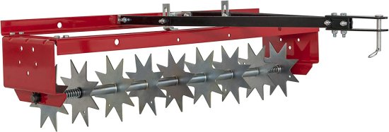 Craftsman CMXGZBF7124336 36-Inch Tow Spike Aerator, Red/Black