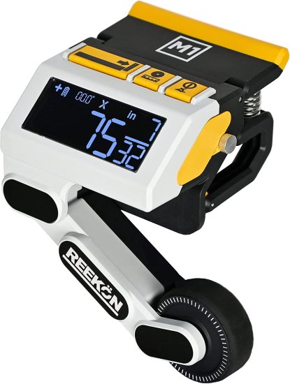 REEKON M1 Caliber Measuring Tool for Miter, Chop, and Band Saws ? Eliminates Need to Measure &amp; Mark Materials, Reduces Cut Time and Increases Sa