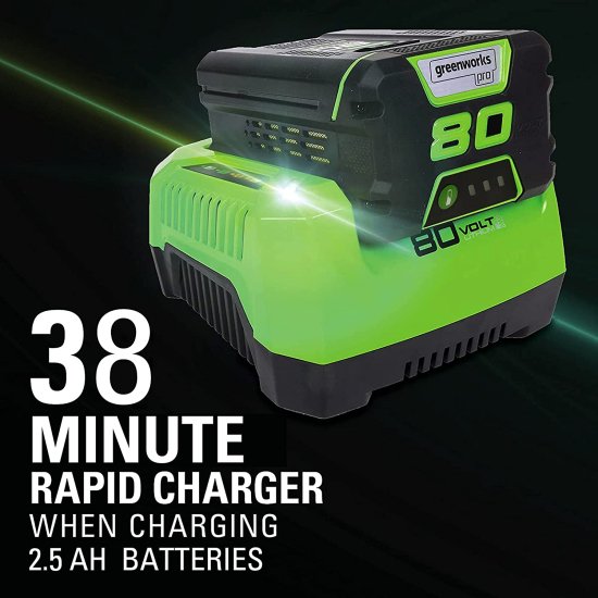 Greenworks PRO 80V 2.0Ah Lithium-Ion Battery (Genuine Greenworks Battery)_7