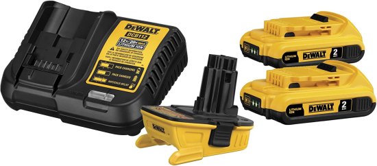 Dewalt デウォルト 18V to 20V Battery Adapter Kit (DCA2203C)