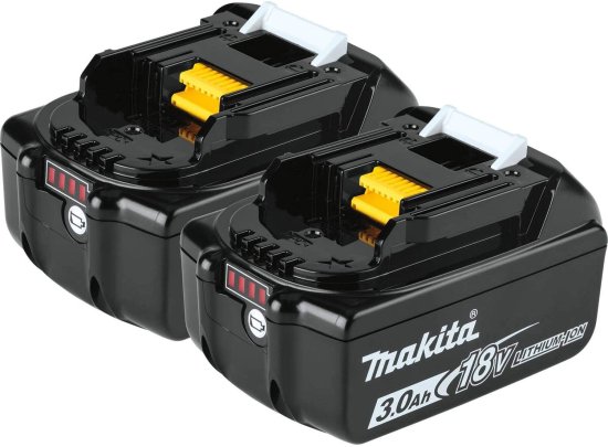 Makita マキタ BL1830B-2 18V LXT Lithium-Ion 3.0Ah Battery
