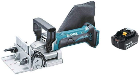 Makita マキタ XJP03Z 18V LXT Lithium-Ion Cordless Plate Joiner &amp; BL1840B 18V LXT Lithium-Ion 4.0Ah Battery