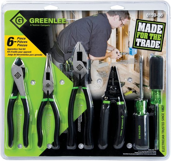 Greenlee 0159-36 Hand Tool Kit, Six Piece_1